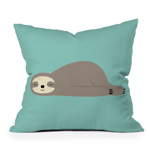 Andy Westface Do Nothing Throw Pillow