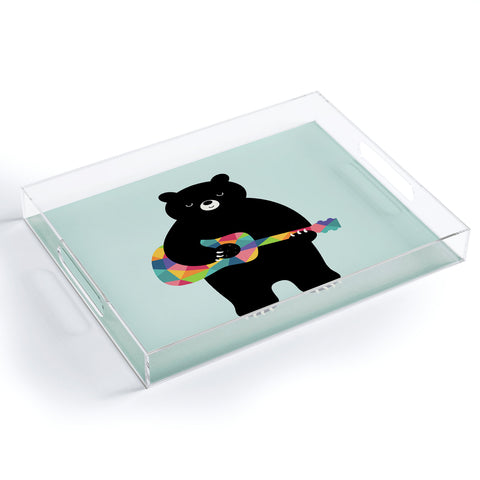 Andy Westface Happy Song Acrylic Tray