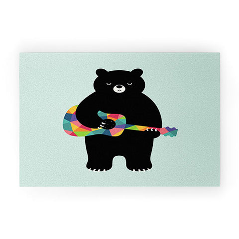 Andy Westface Happy Song Welcome Mat