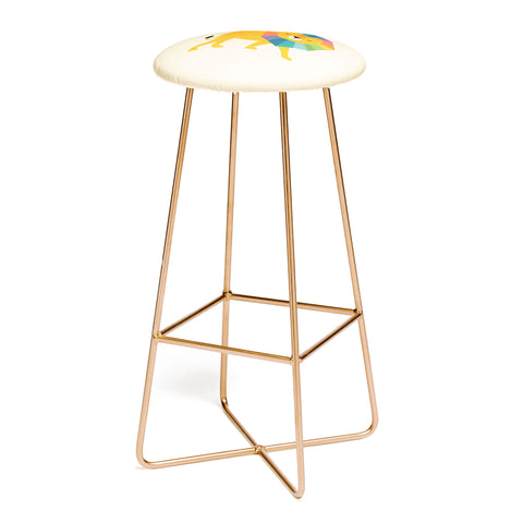 Andy Westface Lion Shine Bar Stool