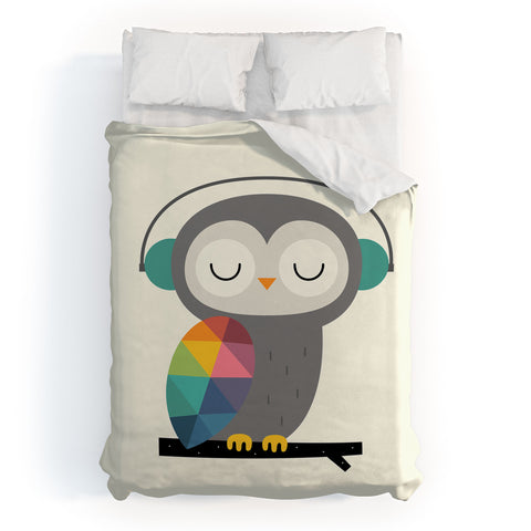 Andy Westface Owl Time Duvet Cover