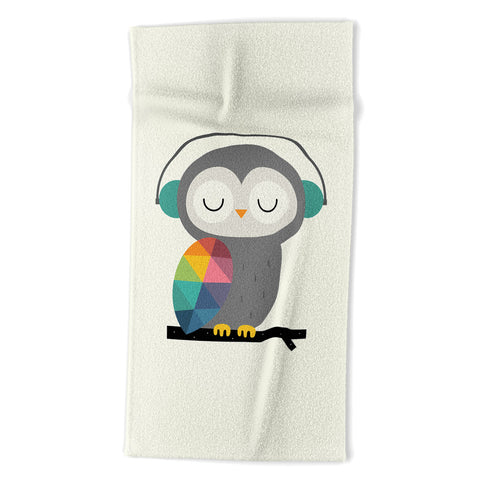 Andy Westface Owl Time Beach Towel