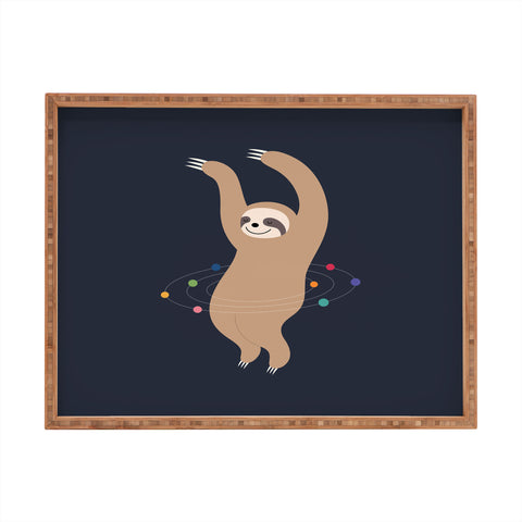 Andy Westface Sloth Galaxy Rectangular Tray