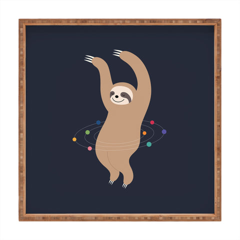 Andy Westface Sloth Galaxy Square Tray