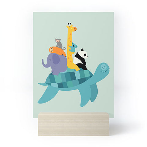 Andy Westface Travel Together Mini Art Print