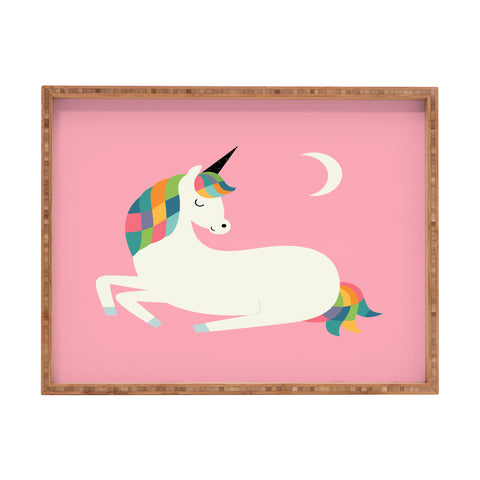 Andy Westface Unicorn Happiness Rectangular Tray