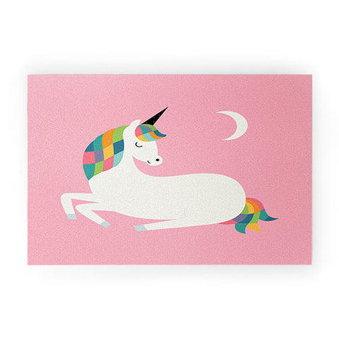 Andy Westface Unicorn Happiness Welcome Mat