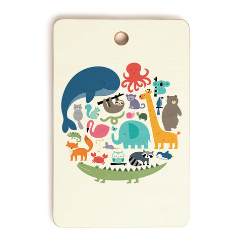 Andy Westface We Are One Cutting Board Rectangle