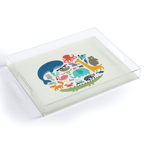 Andy Westface We Are One Acrylic Tray