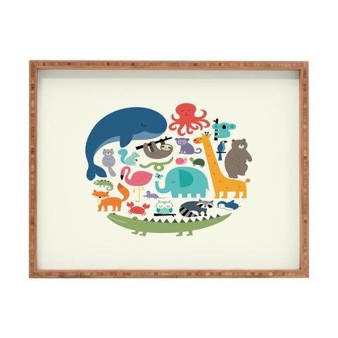 Andy Westface We Are One Rectangular Tray