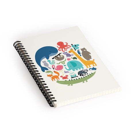 Andy Westface We Are One Spiral Notebook