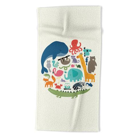 Andy Westface We Are One Beach Towel