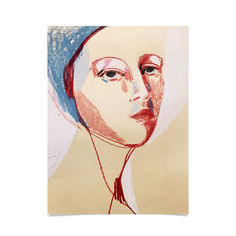 Angel Hernandez Summer Portrait Poster