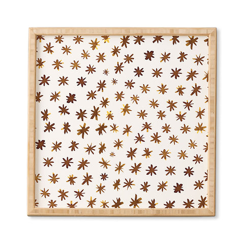 Angela Minca Amber stars Framed Wall Art