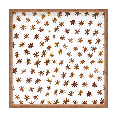 Angela Minca Amber stars Square Tray