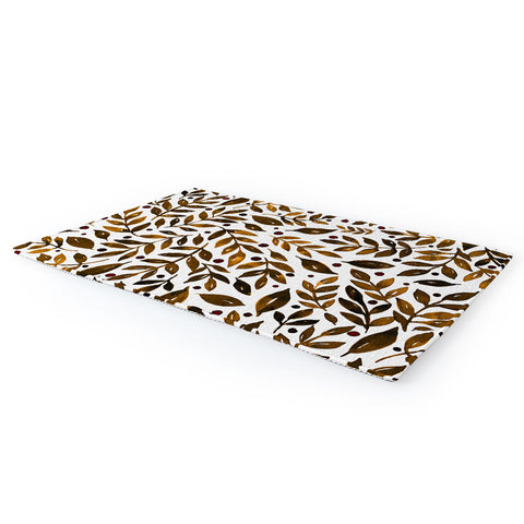 Angela Minca Autumn branches Area Rug