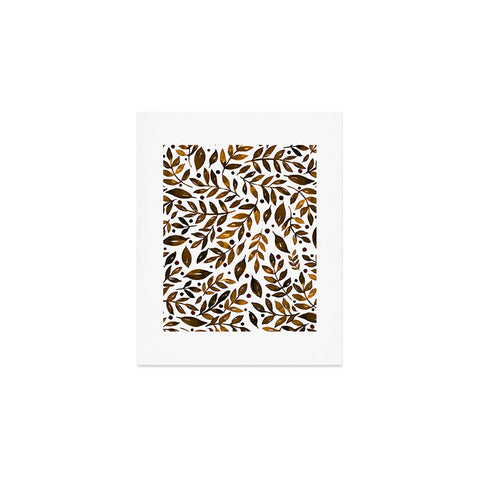 Angela Minca Autumn branches Art Print
