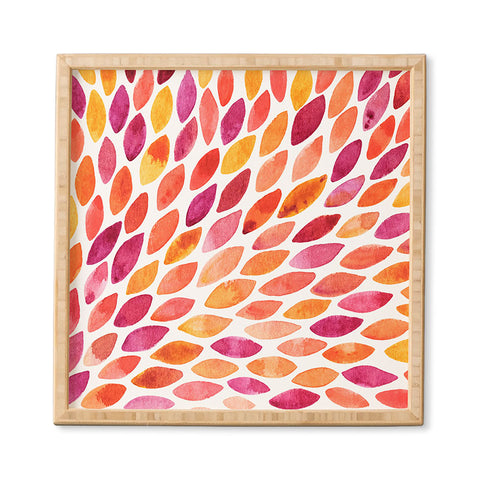 Angela Minca Autumn burst Framed Wall Art
