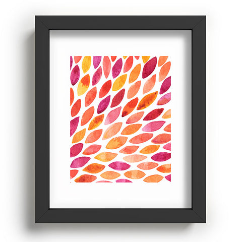 Angela Minca Autumn burst Recessed Framing Rectangle