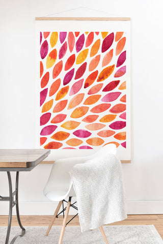 Angela Minca Autumn burst Art Print And Hanger