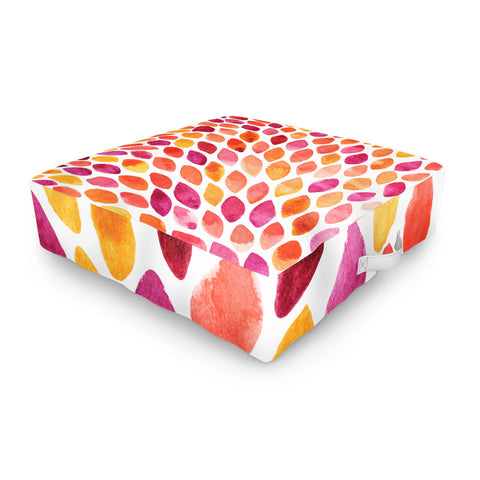 Angela Minca Autumn burst Outdoor Floor Cushion