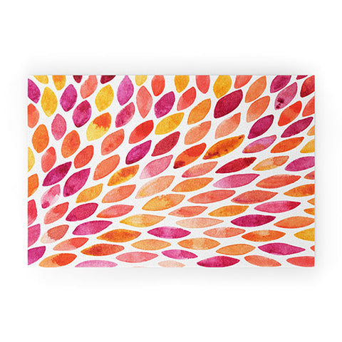 Angela Minca Autumn burst Welcome Mat