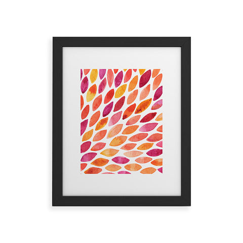 Angela Minca Autumn burst Framed Art Print