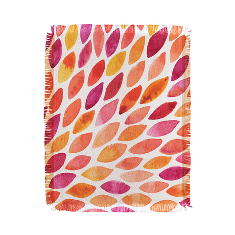 Angela Minca Autumn burst Throw Blanket