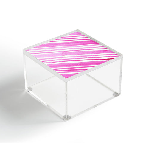 Angela Minca Candy stripes Acrylic Box