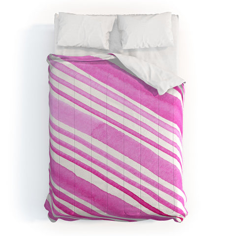 Angela Minca Candy stripes Comforter