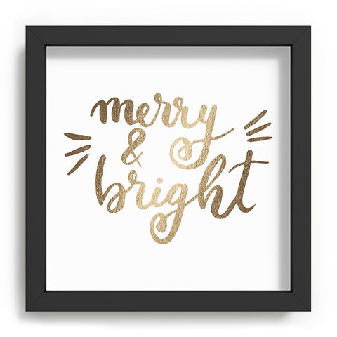 Angela Minca Merry and bright gold Recessed Framing Square