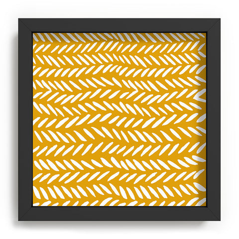 Angela Minca Ochre knitting pattern Recessed Framing Square