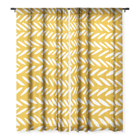 Angela Minca Ochre knitting pattern Sheer Non Repeat