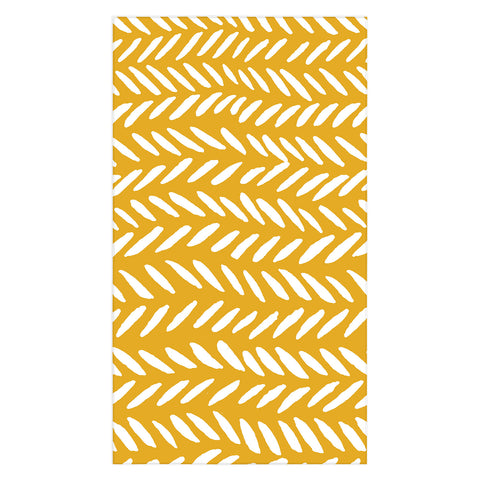 Angela Minca Ochre knitting pattern Tablecloth