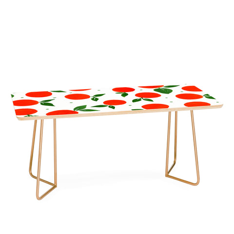 Angela Minca Tangerine pattern Coffee Table