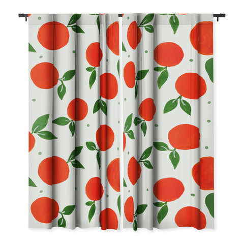 Angela Minca Tangerine pattern Blackout Non Repeat