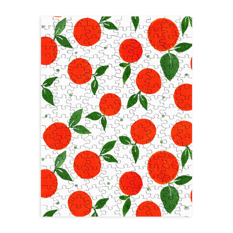 Angela Minca Tangerine pattern Puzzle