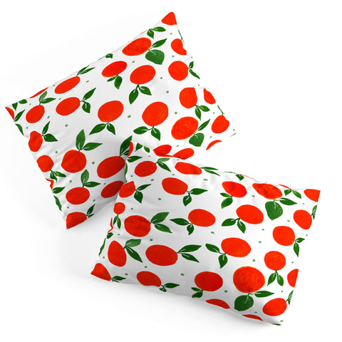 Angela Minca Tangerine pattern Pillow Shams