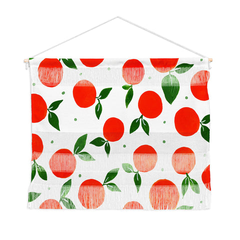 Angela Minca Tangerine pattern Wall Hanging Landscape