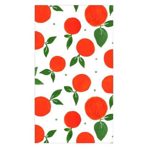 Angela Minca Tangerine pattern Tablecloth