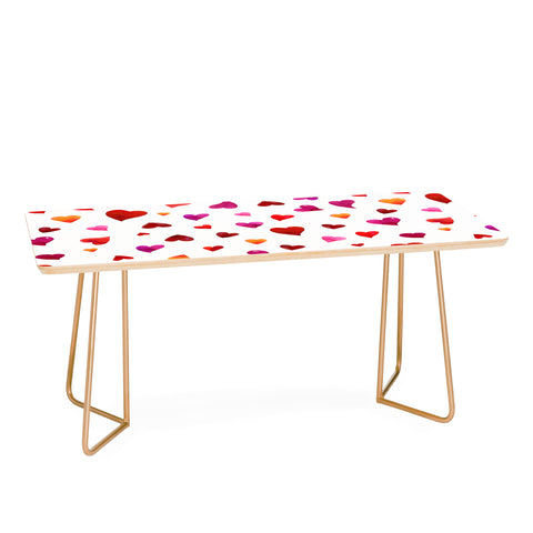 Angela Minca Valentines day hearts Coffee Table