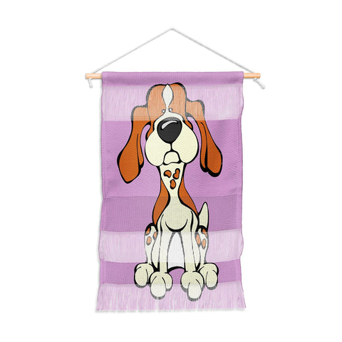 Angry Squirrel Studio American English Coonhound 10 Wall Hanging Portrait