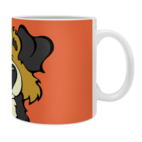Angry Squirrel Studio Australian Shepard 1 Coffee Mug