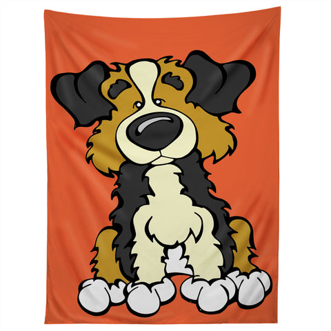 Angry Squirrel Studio Australian Shepard 1 Tapestry
