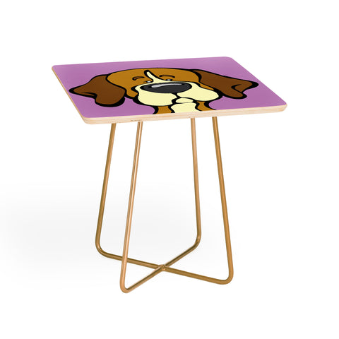 Angry Squirrel Studio Beagle 18 Side Table