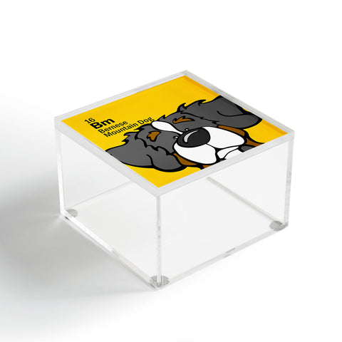 Angry Squirrel Studio Bernese Mtn Dog 16 Acrylic Box