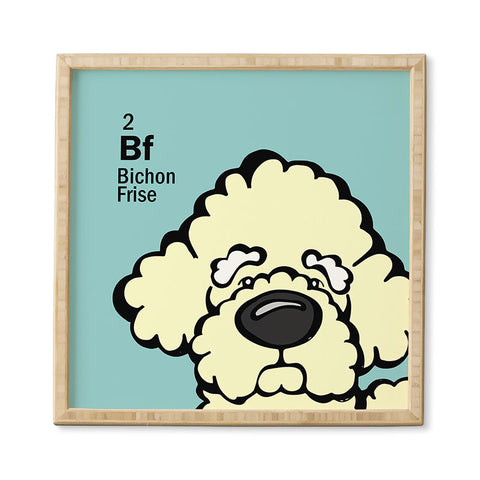 Angry Squirrel Studio Bichon Frise 2 Framed Wall Art