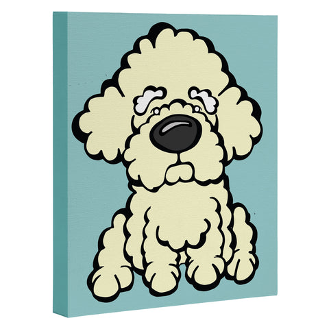 Angry Squirrel Studio Bichon Frise 2 Art Canvas