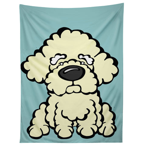 Angry Squirrel Studio Bichon Frise 2 Tapestry