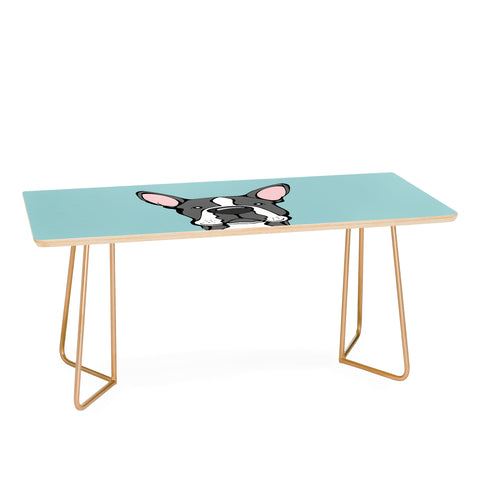 Angry Squirrel Studio Boston Terrier 7 Coffee Table